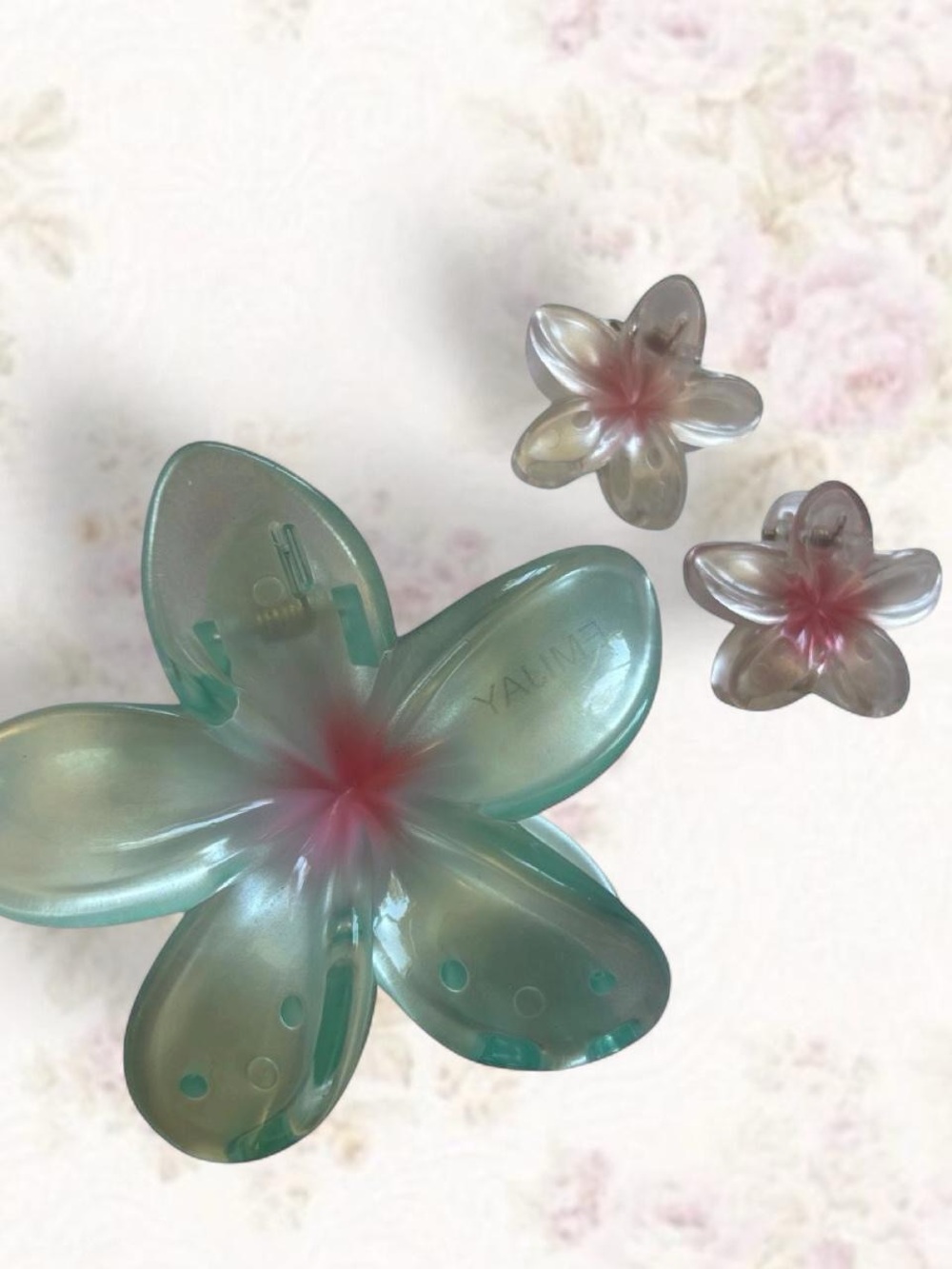 EMI JAY Hibiscus Hair clip Set